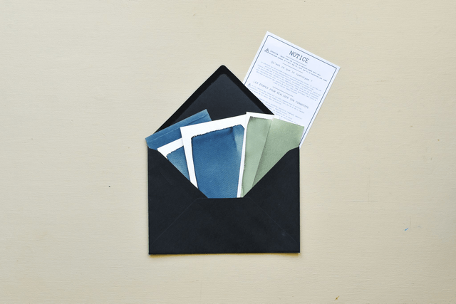 Kit cyanotype prêt-à-l'emploi